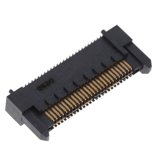 SAMTEC 矩形连接器 - 阵列/边缘型/夹层式（板对板） QRM8-026-07.0-L-D-A-GP