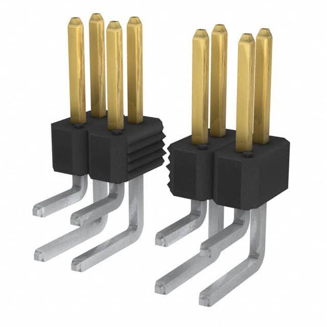 AMPHENOL 矩形连接器 - 针座 - 公插针 77317-803-24LF
