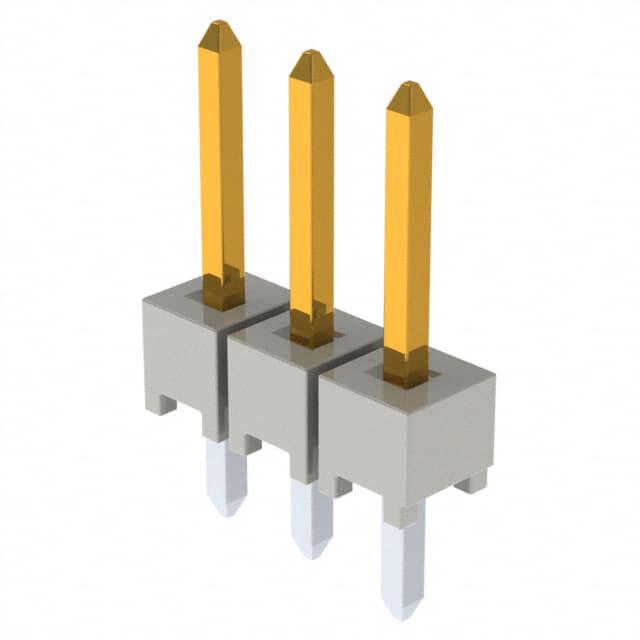 SAMTEC 矩形连接器 - 针座 - 公插针 HTSW-103-07-S-S