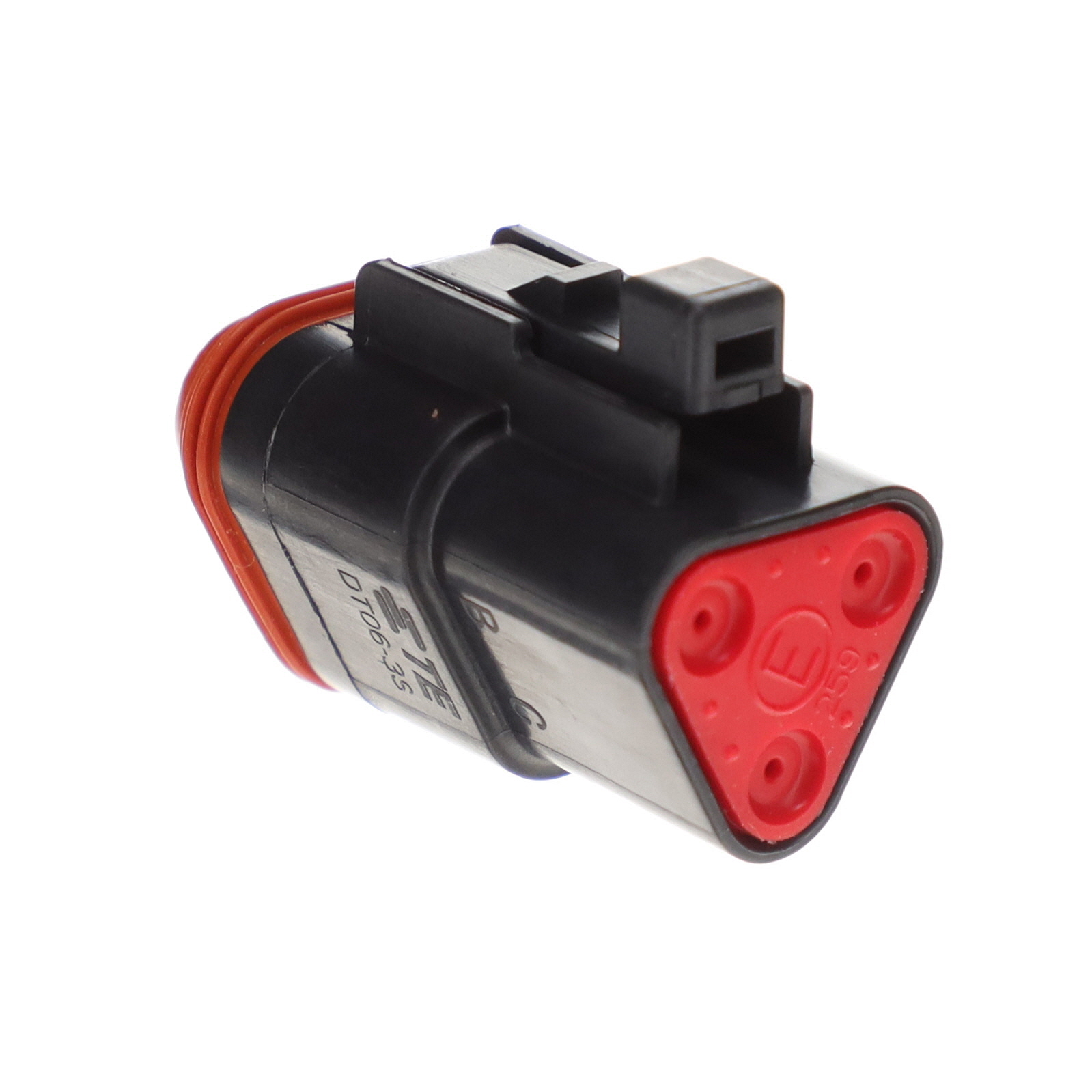 TE CONNECTIVITY 矩形连接器 - 外壳 DT06-3S-CE02