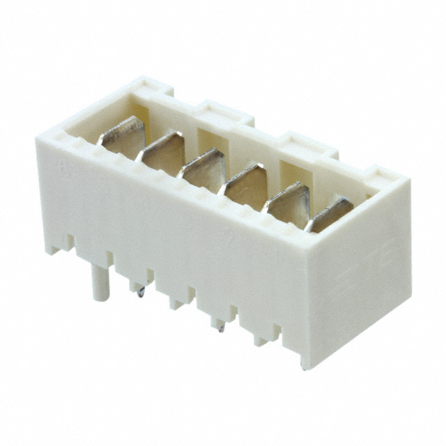 TE CONNECTIVITY 矩形连接器 - 针座 - 公插针 9-1971846-6