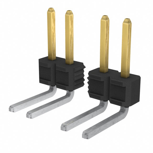 AMPHENOL 矩形连接器 - 针座 - 公插针 75168-102-36