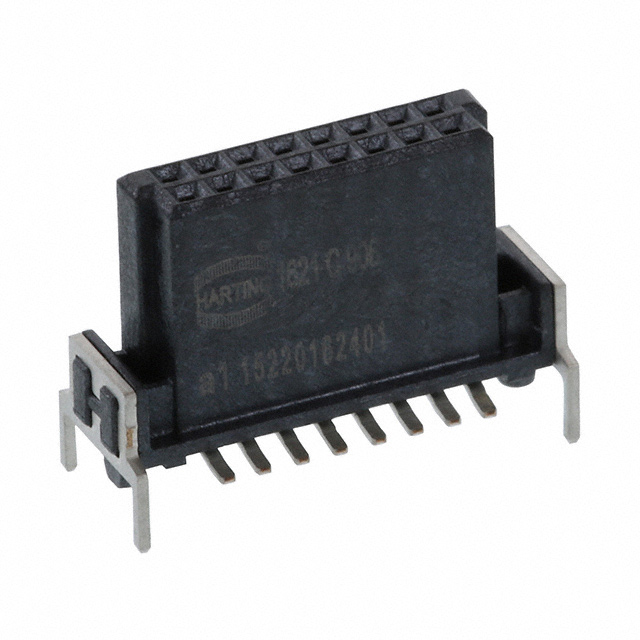 HARTING 矩形连接器 - 针座 - 插座/母插口 15210162401000