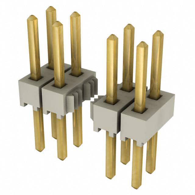 SAMTEC 矩形连接器 - 针座 - 公插针 HTSW-120-08-G-D