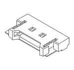 MOLEX 矩形连接器 - 针座 - 公插针 537800270