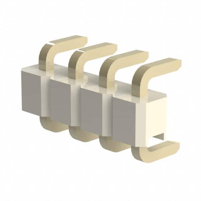 GLOBAL CONNECTOR TECHNOLOGY 矩形连接器 - 针座 - 公插针 BG304-04-A-0500-L-G