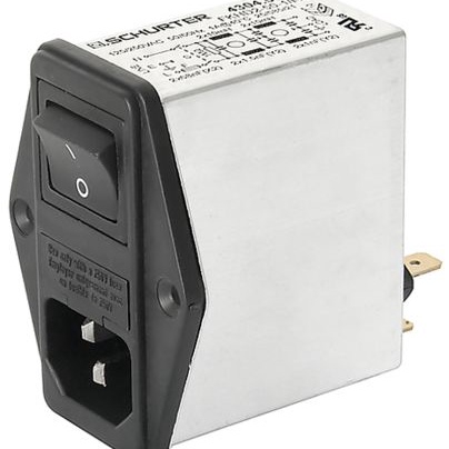 SCHURTER 电源接入连接器 - 输入/输出/模块 4304.5025