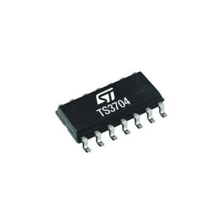 STMICROELECTRONICS 比较器 TS3704IDT