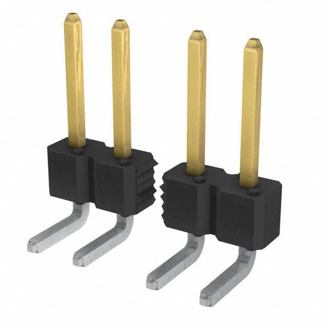 AMPHENOL 矩形连接器 - 针座 - 公插针 77315-124-35LF