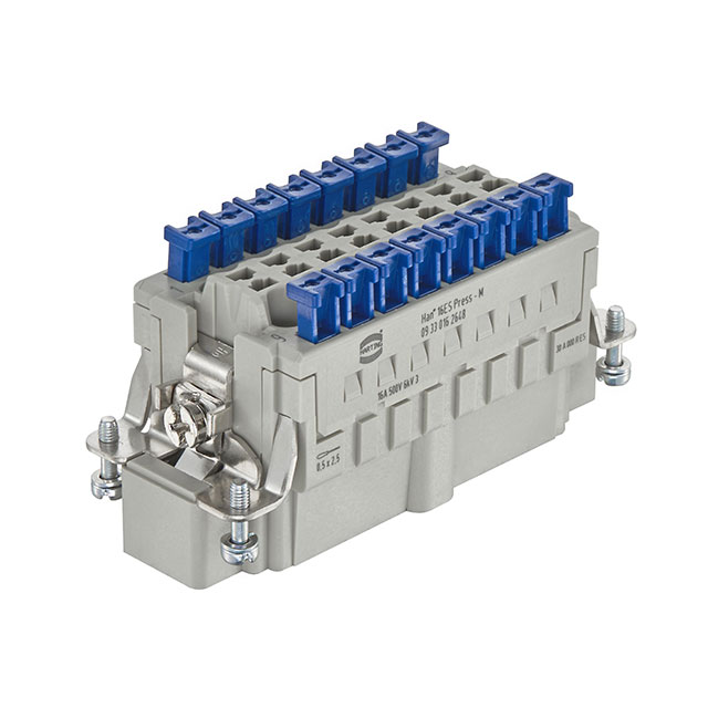 HARTING 重载连接器 - 插件/模块 09330162648