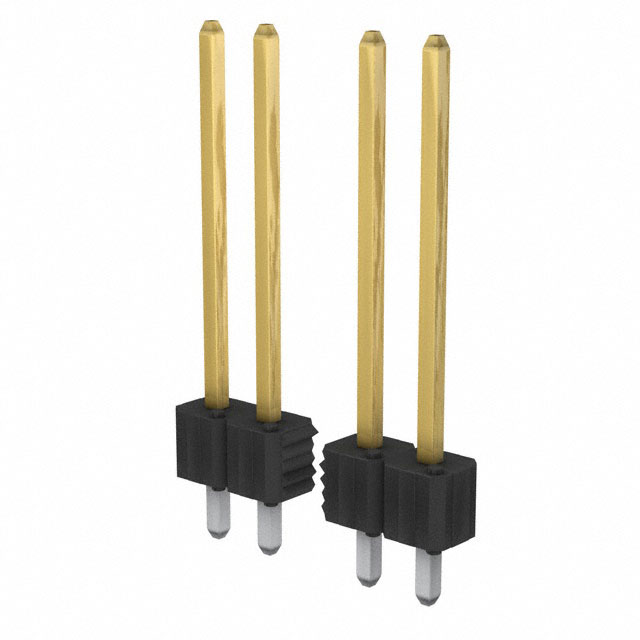 AMPHENOL 矩形连接器 - 针座 - 公插针 68653-113HLF