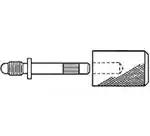 TE CONNECTIVITY 背板连接器 - 配件 532805-1