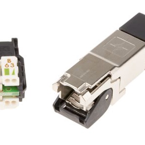 TELEGARTNER 模块化连接器 - 插头 J00026A2001