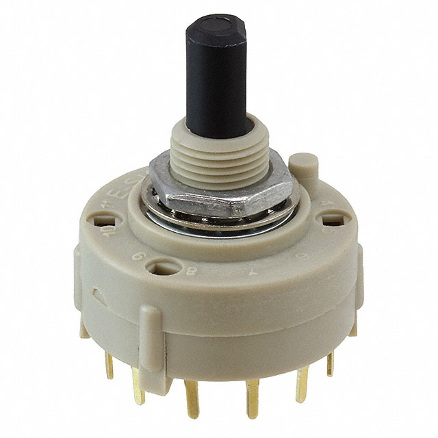 E-SWITCH 旋转开关 KC52A10.001NPF
