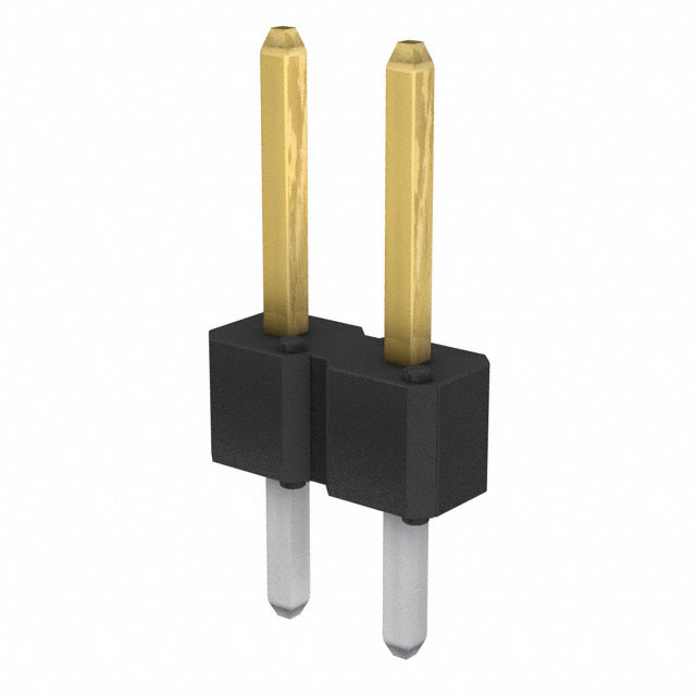 AMPHENOL 矩形连接器 - 针座 - 公插针 77311-102-02LF