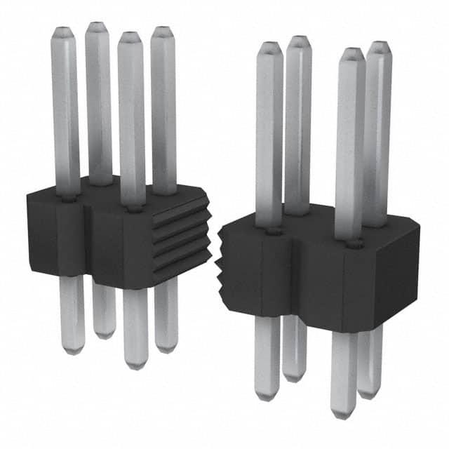 AMPHENOL 矩形连接器 - 针座 - 公插针 77313-402-46LF