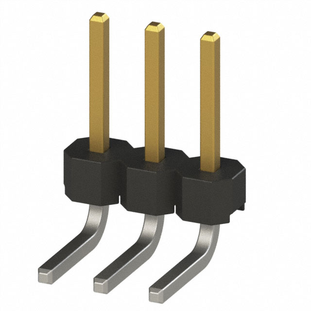 3M 矩形连接器 - 针座 - 公插针 951103-7622-AR