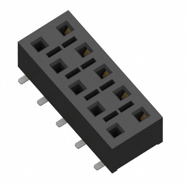 SAMTEC 矩形连接器 - 针座 - 插座/母插口 HLE-105-02-L-DV-P-TR