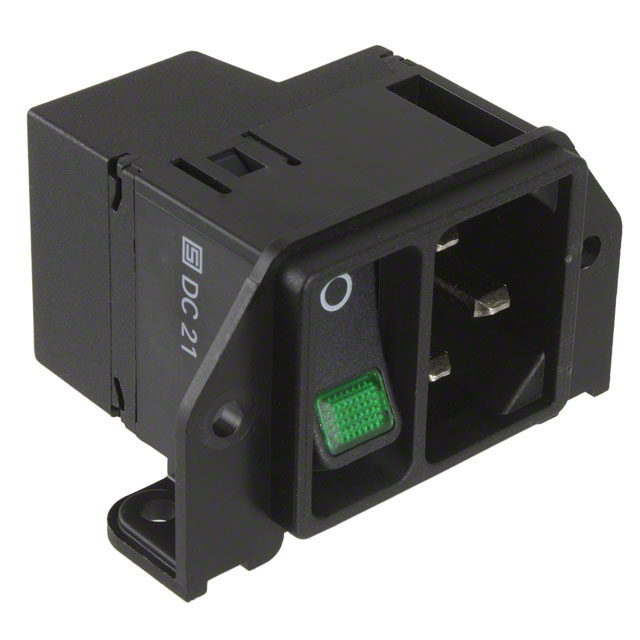 SCHURTER 电源接入连接器 - 输入/输出/模块 DC21.0024.1111