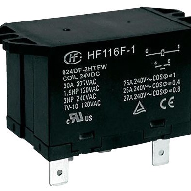HONGFA/厦门宏发 其他继电器 HF116F-1/024DF-2HTFW