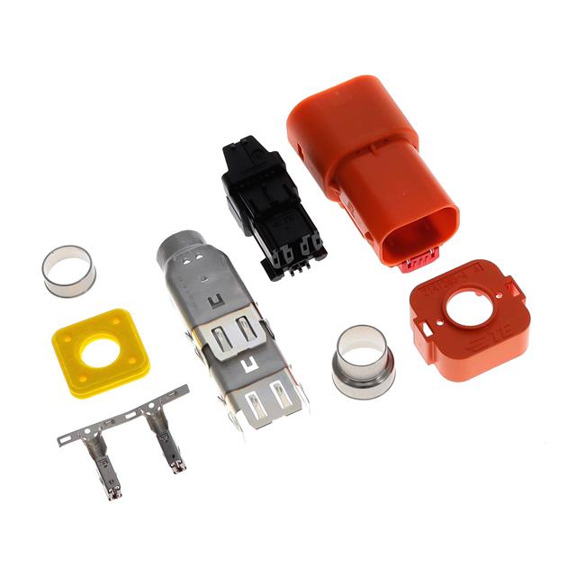 TE CONNECTIVITY 矩形连接器 - 自由悬挂/面板安装 YHVA630-2PHM-6MM-A