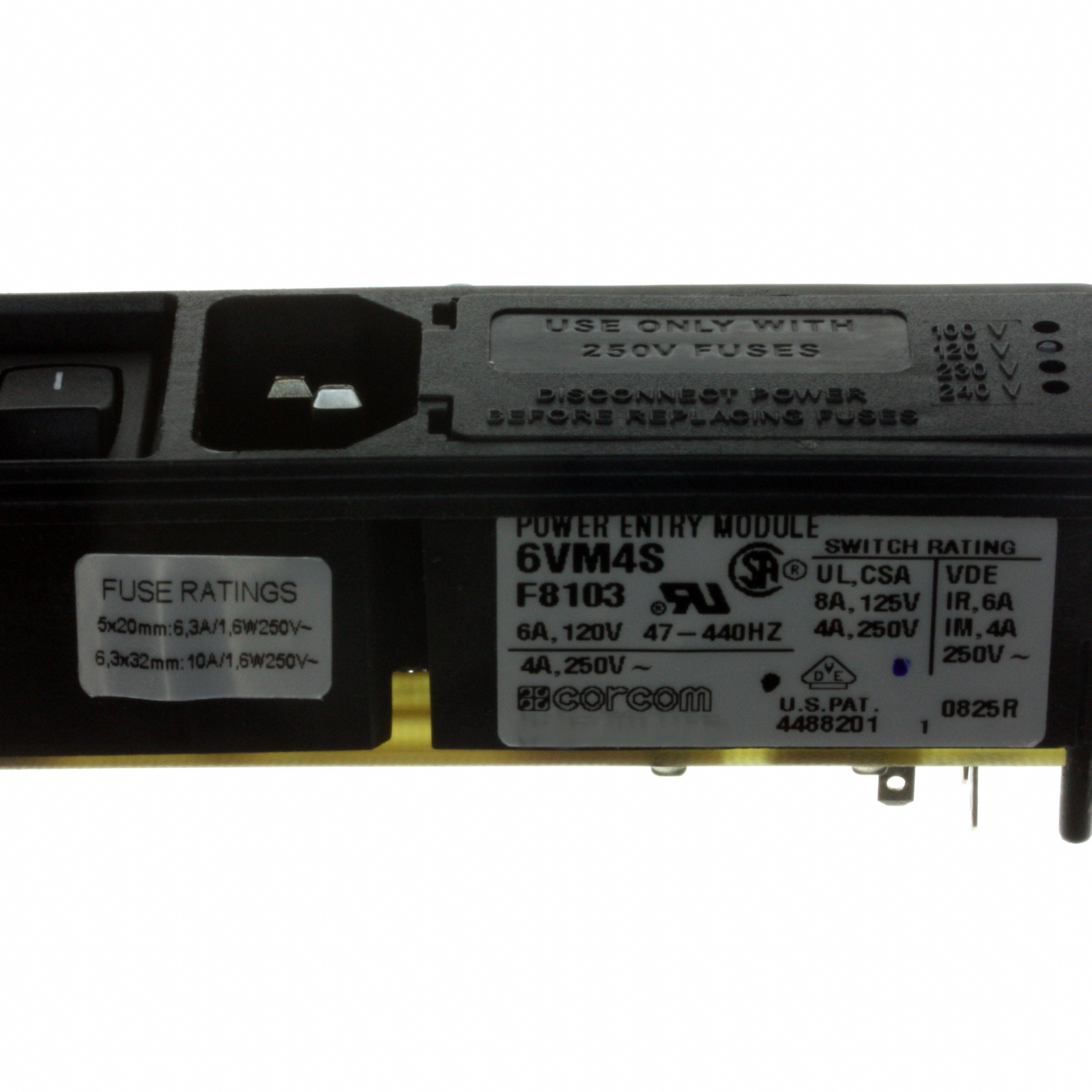 TE CONNECTIVITY 电源接入连接器 - 输入/输出/模块 6VM4SC