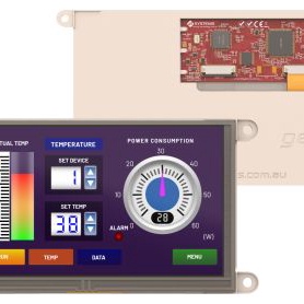 4D SYSTEMS LED显示器件 GEN4-ULCD-70D-CLB