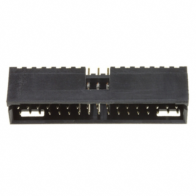 TE CONNECTIVITY 矩形连接器 - 针座 - 公插针 1-87589-3