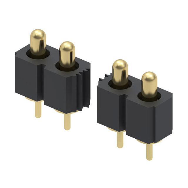 MILL-MAX 矩形连接器 - 弹簧式 821-22-045-10-002101