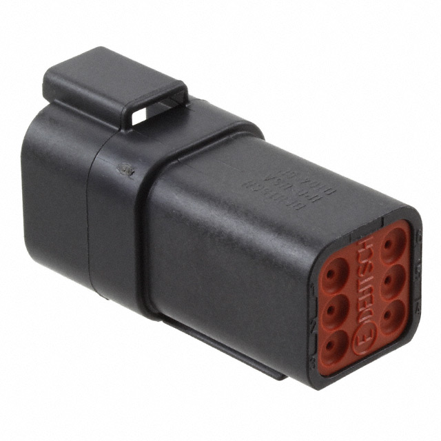 TE CONNECTIVITY 汽车连接器 DT04-6P-CE02