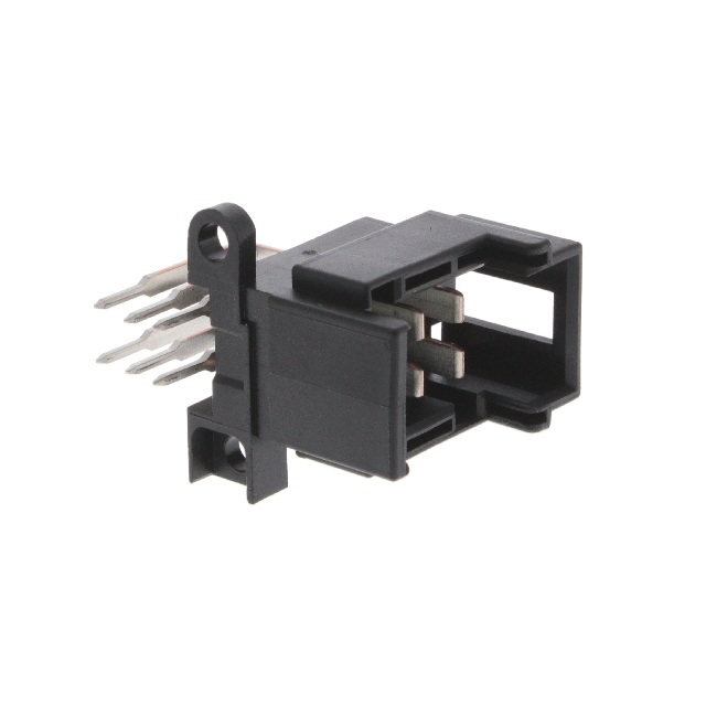 TE CONNECTIVITY 矩形连接器 - 针座 - 公插针 9-966140-5