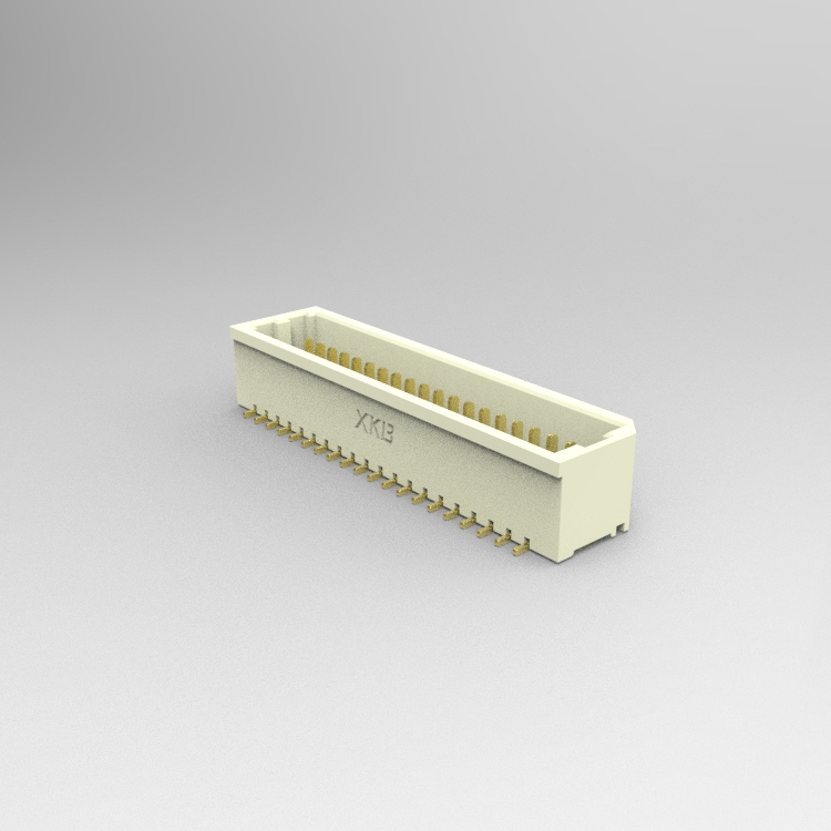 XKB CONNECTIVITY/中国星坤 矩形连接器 - 针座 - 公插针 X1011WVS-2x20-9TV01