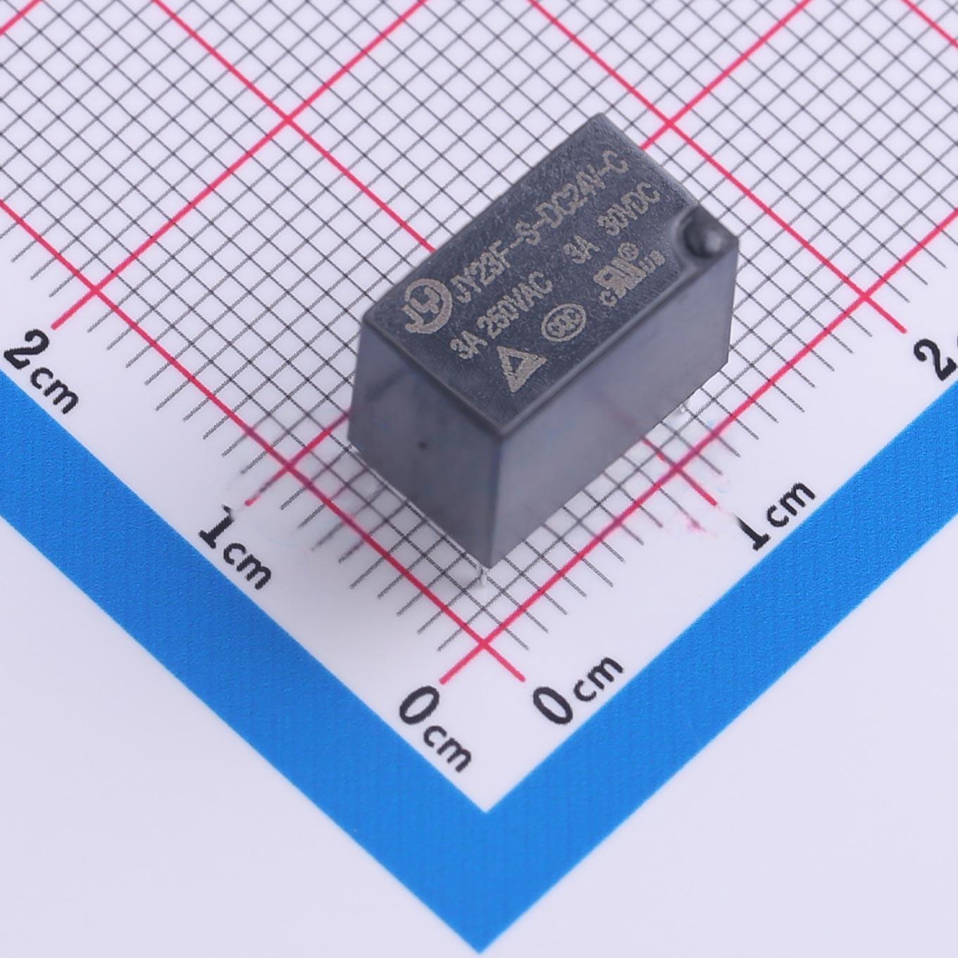 JIEYING/宁波杰盈 信号继电器 JY23F-S-DC24V-C