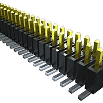 SAMTEC 矩形连接器 - 针座 - 公插针 FTSH-107-01-F-DV