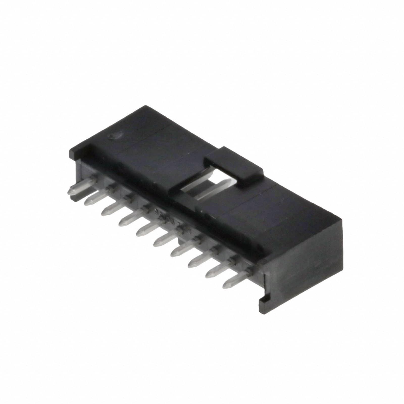 MOLEX 矩形连接器 - 针座 - 公插针 901361110