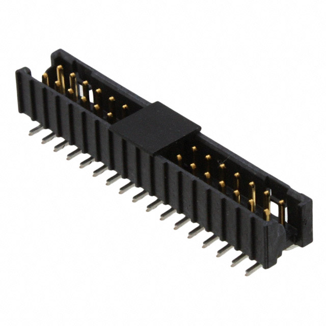 3M 矩形连接器 - 针座 - 公插针 159134-2002