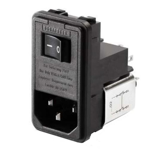 SCHAFFNER 电源接入连接器 - 输入/输出/模块 FN380-4-21