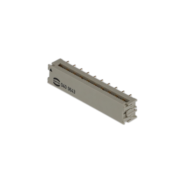 HARTING 矩形连接器 - 板载/直接线对板 09190409643