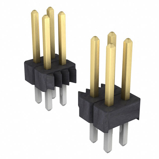 PRECI-DIP 矩形连接器 - 针座 - 公插针 892-18-020-10-002101