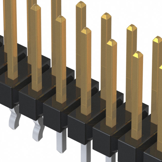 MOLEX 矩形连接器 - 针座 - 公插针 702871264