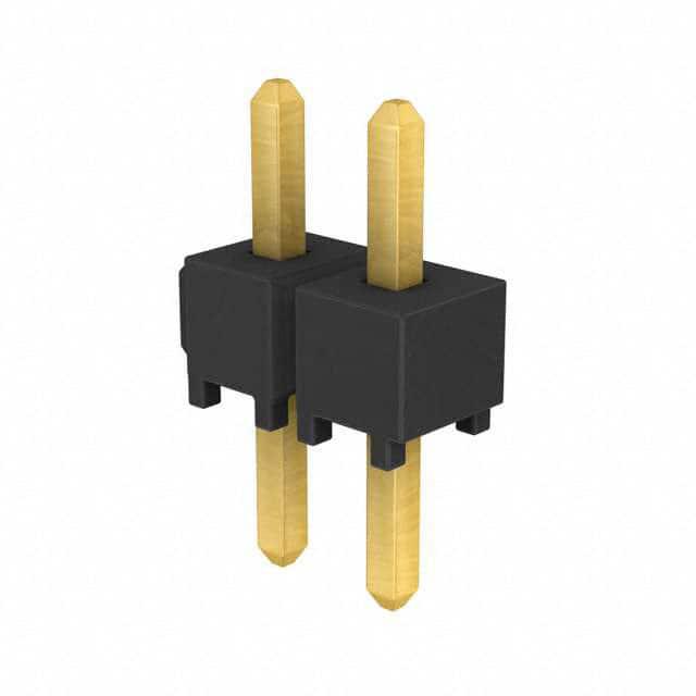 SAMTEC 矩形连接器 - 针座 - 公插针 TSW-102-06-G-S