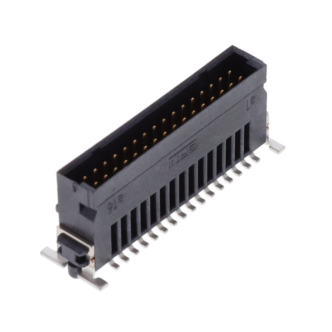 ERNI ELECTRONICS 矩形连接器 - 针座 - 公插针 254416-E