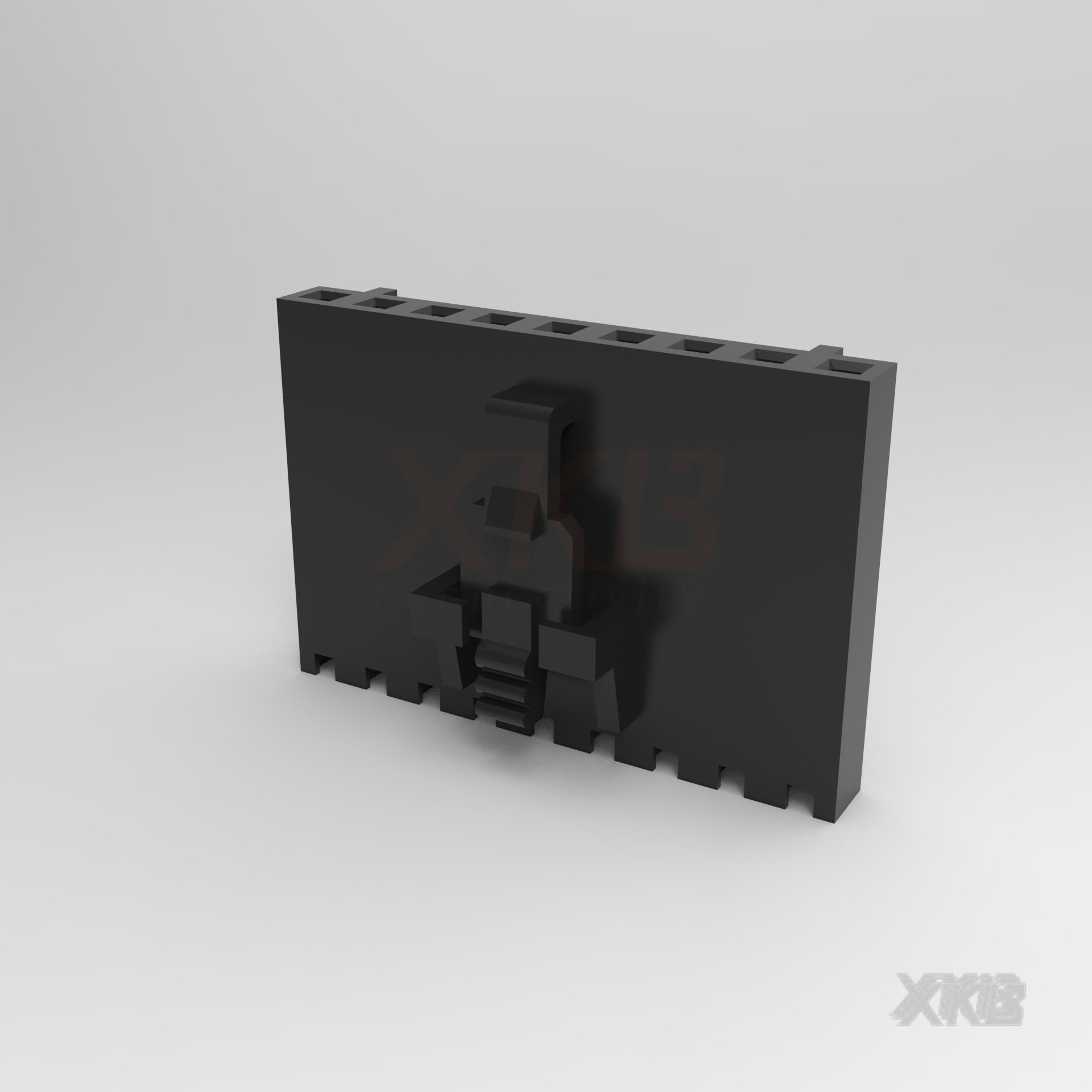 XKB CONNECTIVITY/中国星坤 矩形连接器 - 外壳 X9556H-09B-N0