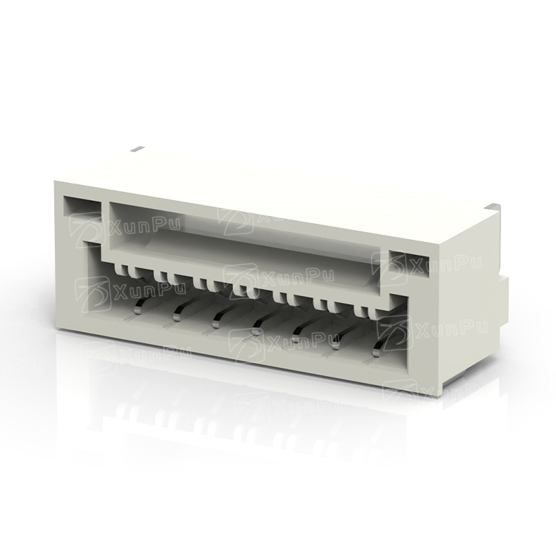 XUNPU/台湾讯普电子 矩形连接器 - 板载/直接线对板 WAFER-GH1.25-7PWB