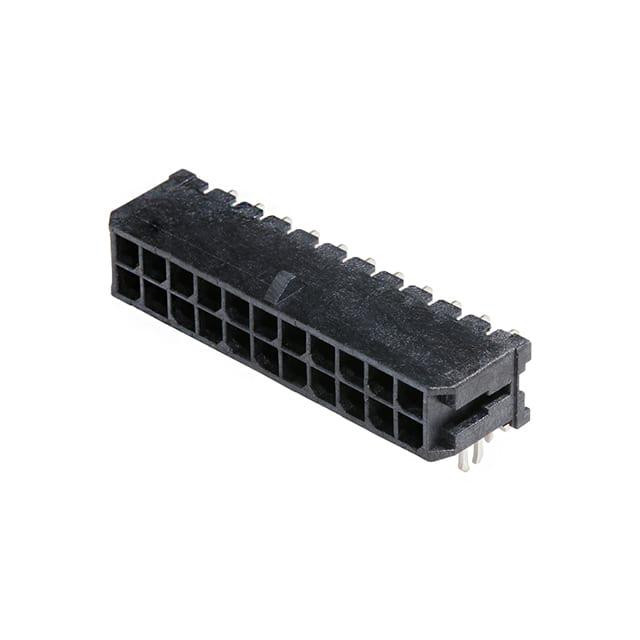 MOLEX 矩形连接器 - 针座 - 公插针 430452222