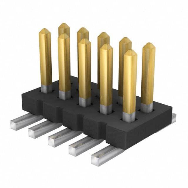 SAMTEC 矩形连接器 - 针座 - 公插针 FTS-105-01-FM-DV