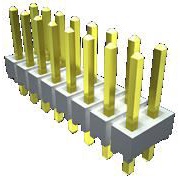 SAMTEC 矩形连接器 - 外壳 HTSW-110-07-L-T