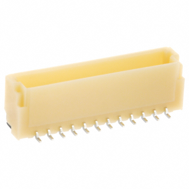 JST 矩形连接器 - 针座 - 公插针 BM12B-SRSS-TB