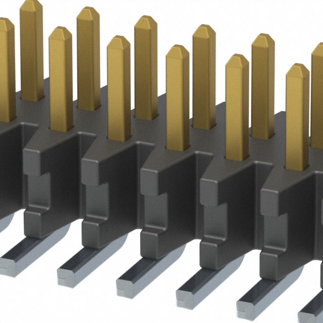 SAMTEC 矩形连接器 - 针座 - 公插针 FTMH-118-03-F-DV-TR