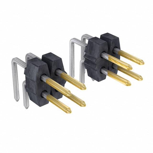 MOLEX 矩形连接器 - 针座 - 公插针 90122-0930